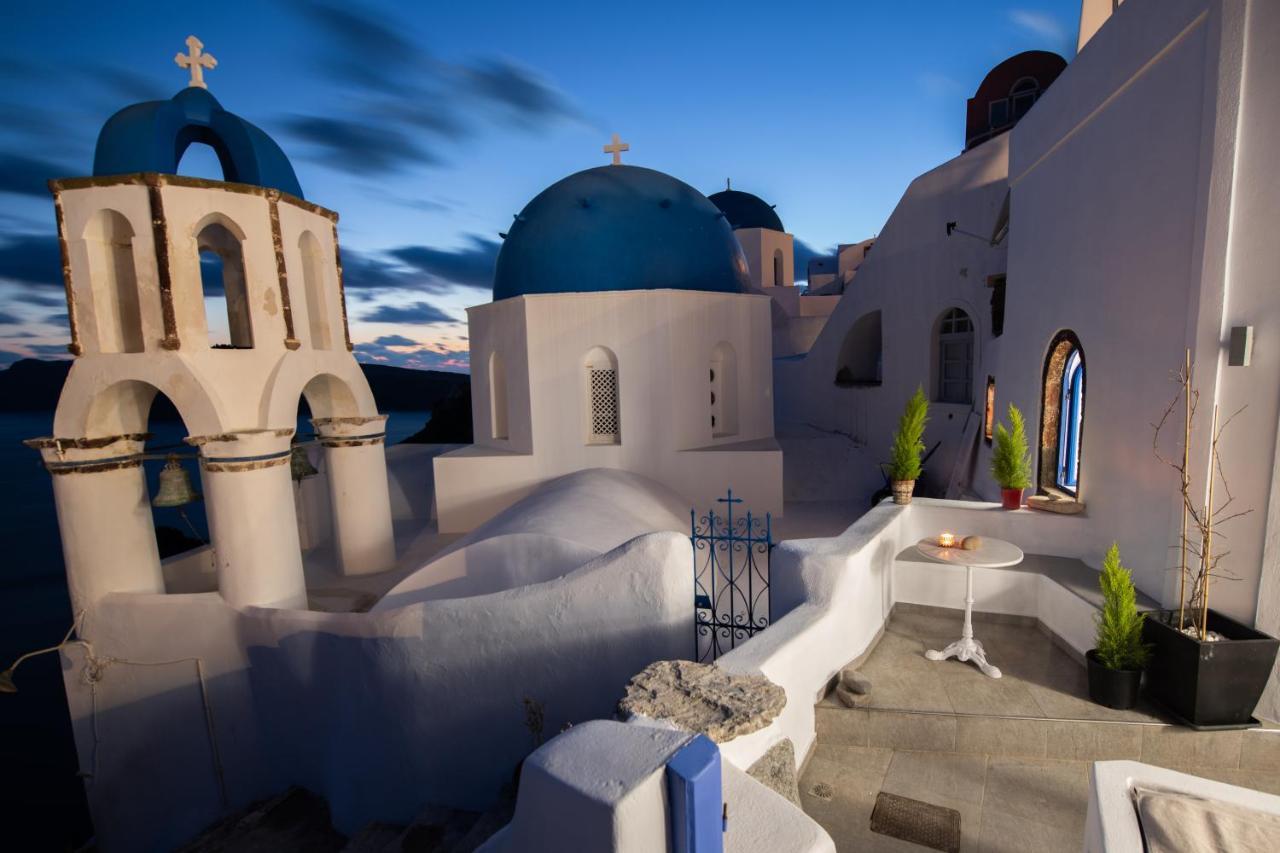 Santo Blue Horizon Blue Domes View Villa Oía Exterior foto